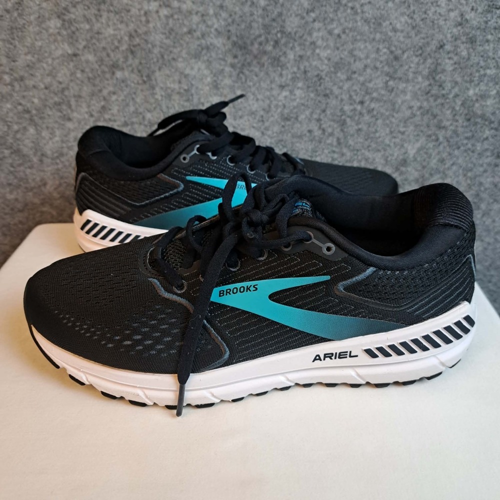 Brooks Ariel 20 Women's Size 9 D (Wide) Comfort Running Shoes Black Blue